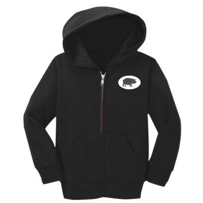 LC - Toddler Core Fleece Full Zip Hooded Sweatshirt Thumbnail