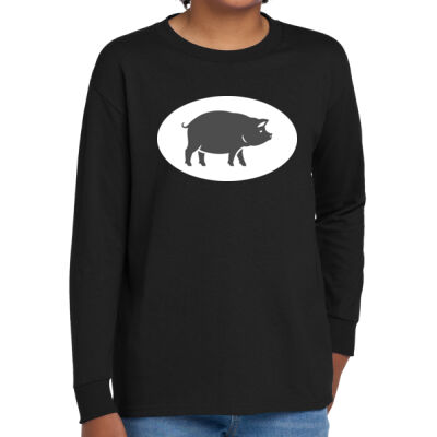 FC - Youth Heavy Cotton 100% Cotton Long Sleeve T Shirt Thumbnail
